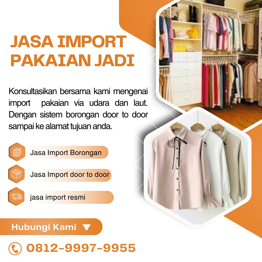 JASA IMPORT PAKAIAN