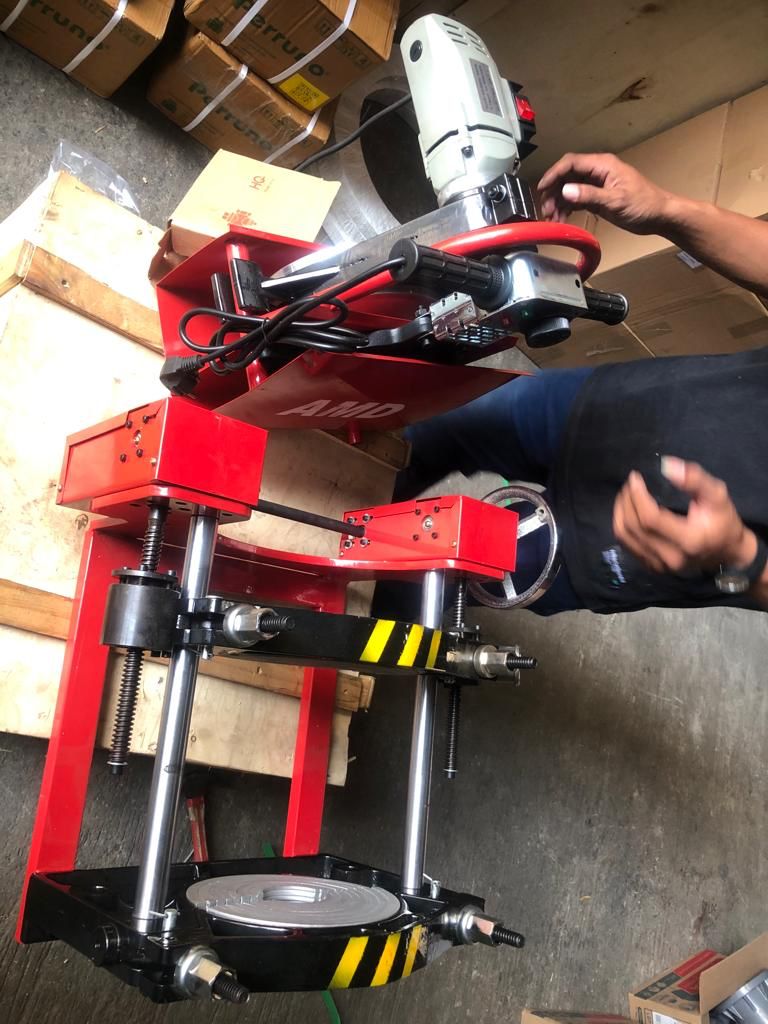 mesin pemanas pipa 6 in