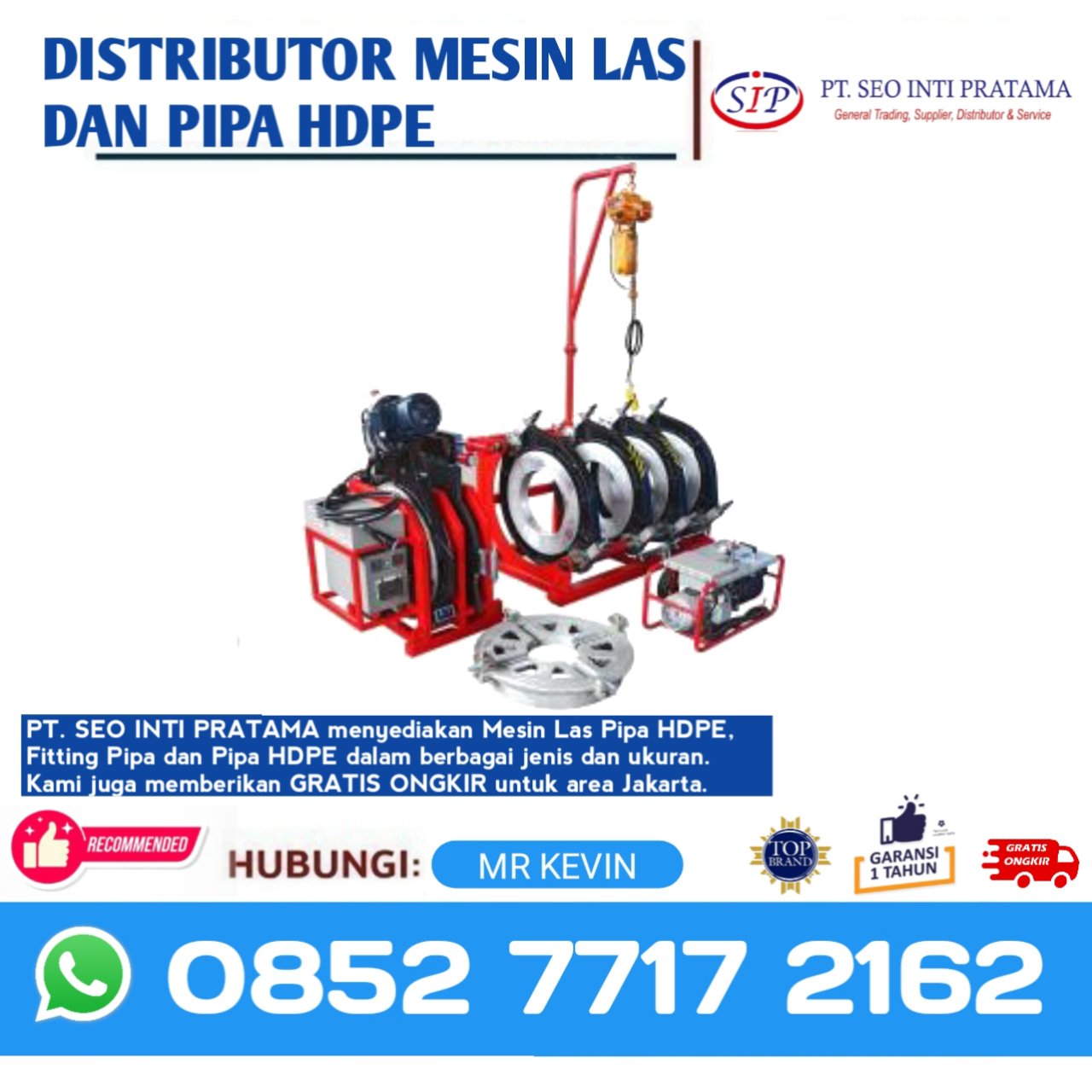 Mesin Las Hdpe 450 Murah