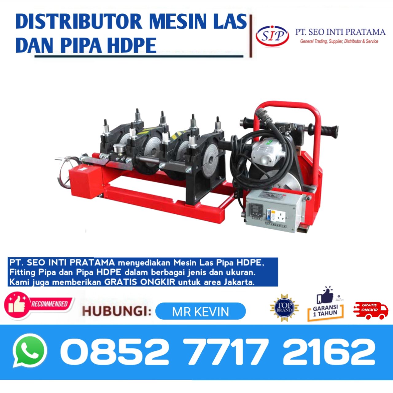 Mesin Las Hdpe 630 Murah