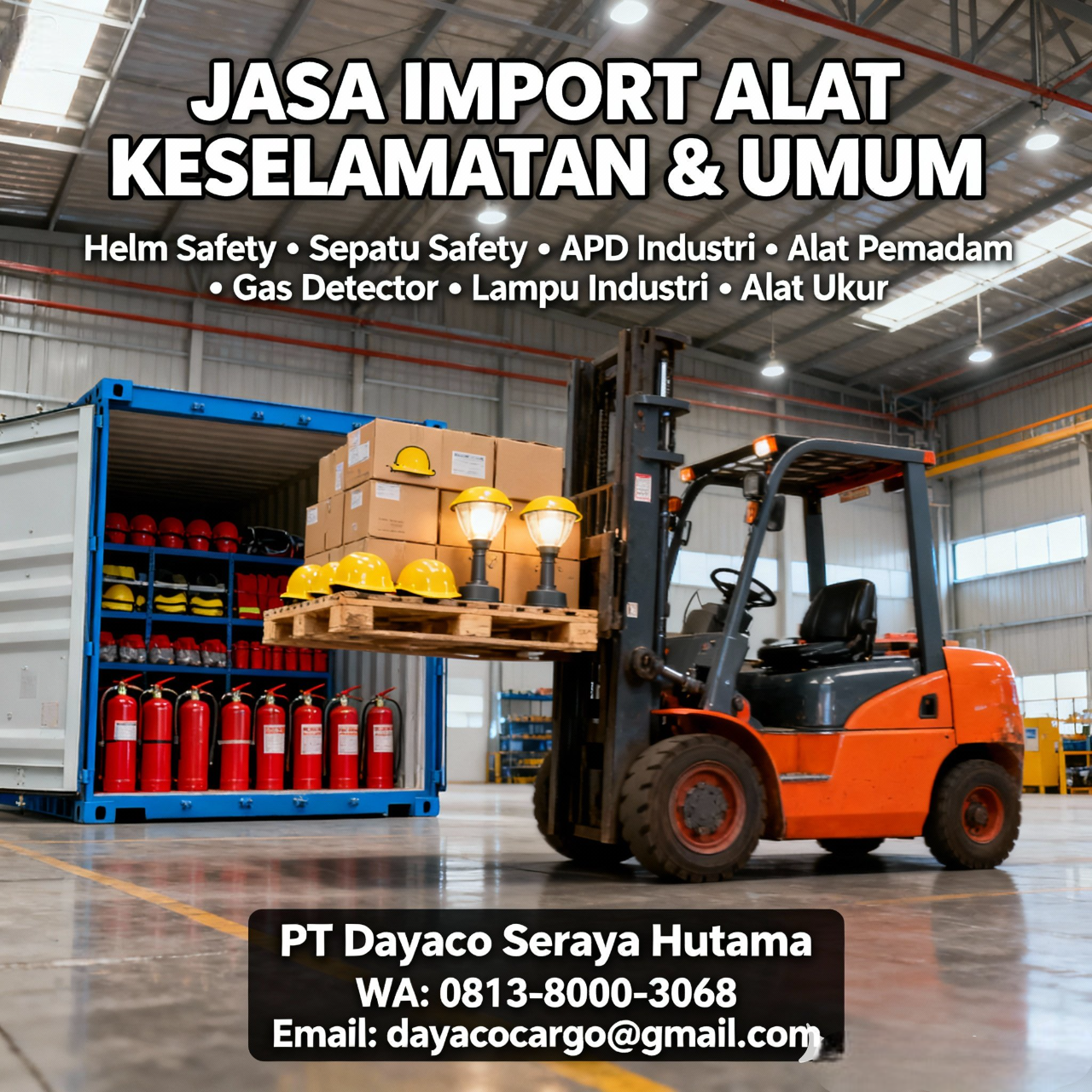 Import APD Dan Alat Umum 081380003068 PT Dayaco Seraya Hutama