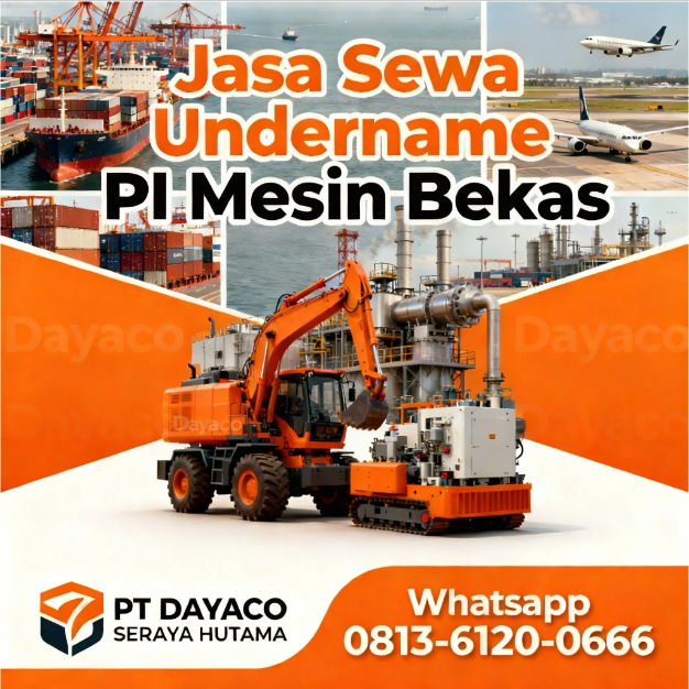 Jasa impor Mesin Bekas Malaysia ke Jakarta 081361200666