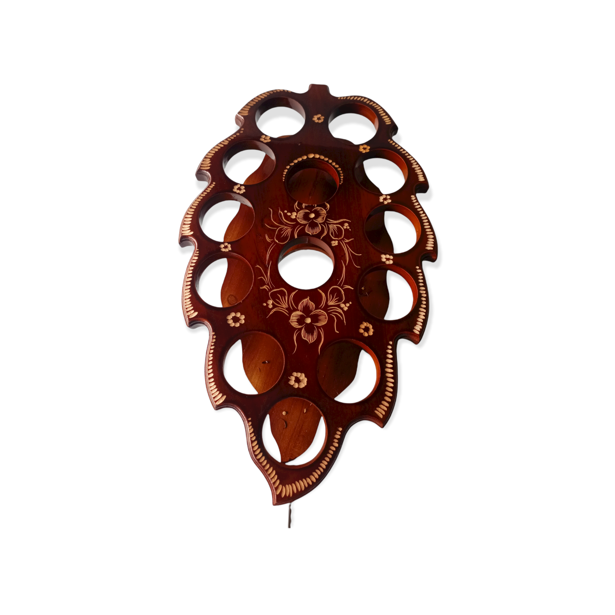 Tempat Air Mineral Aqua Kayu Jati Asli Blora 