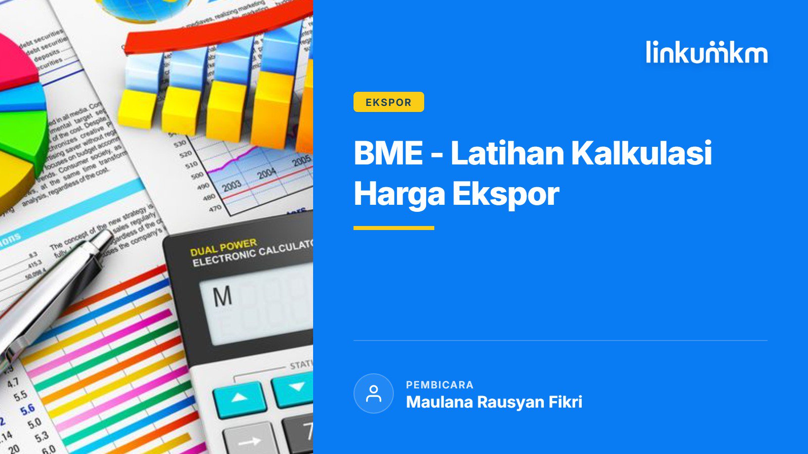 BME Latihan Kalkulasi Harga Ekspor 