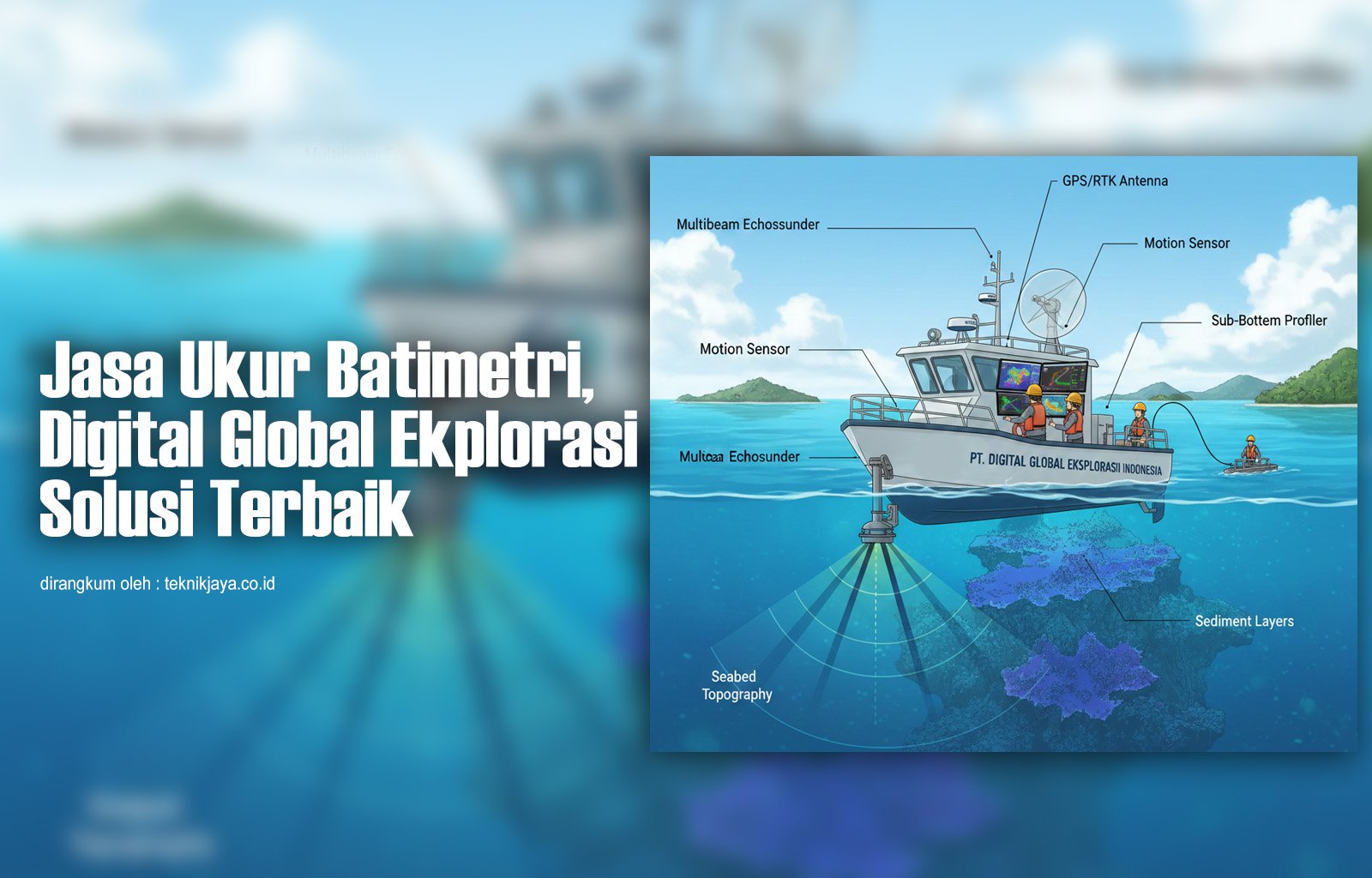 Jasa Batimetri Denpasar Bali Global Eksplorasi Indonesia