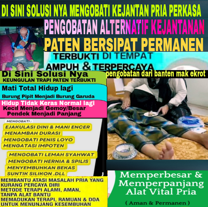 PENGOBATAN ALAT VITAL CIAMIS APIH RUSMAN WA:081324339191