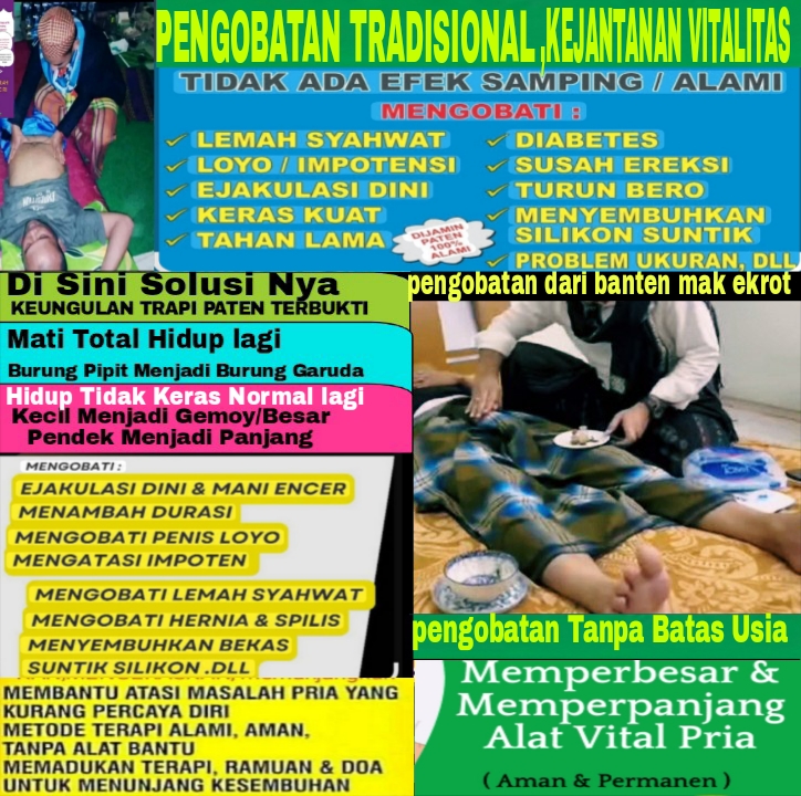 PENGOBATAN ALAT VITAL LOMBOK APIH RUSMAN WA:081324339191
