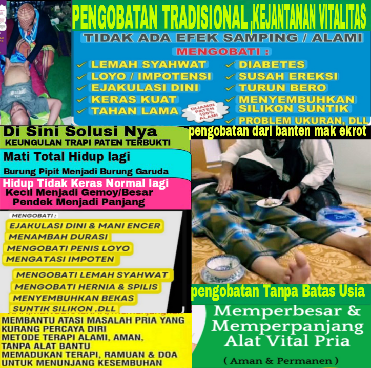 PENGOBATAN ALAT VITAL LOMBOK APIH RUSMAN WA:081324339191