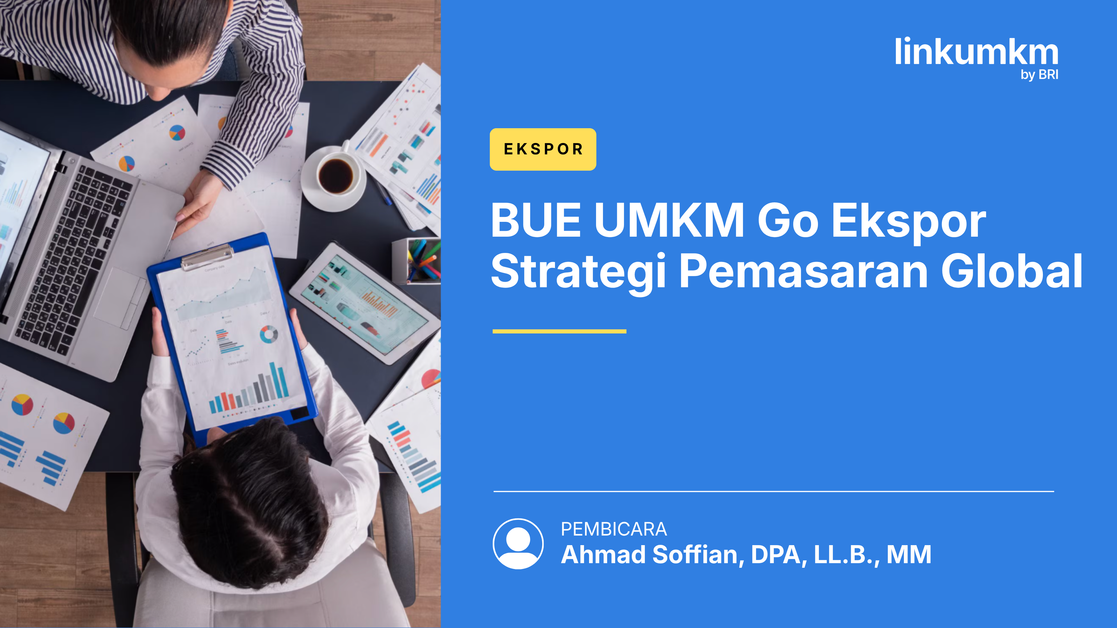 BUE UMKM Go Ekspor Strategi Pemasaran Global