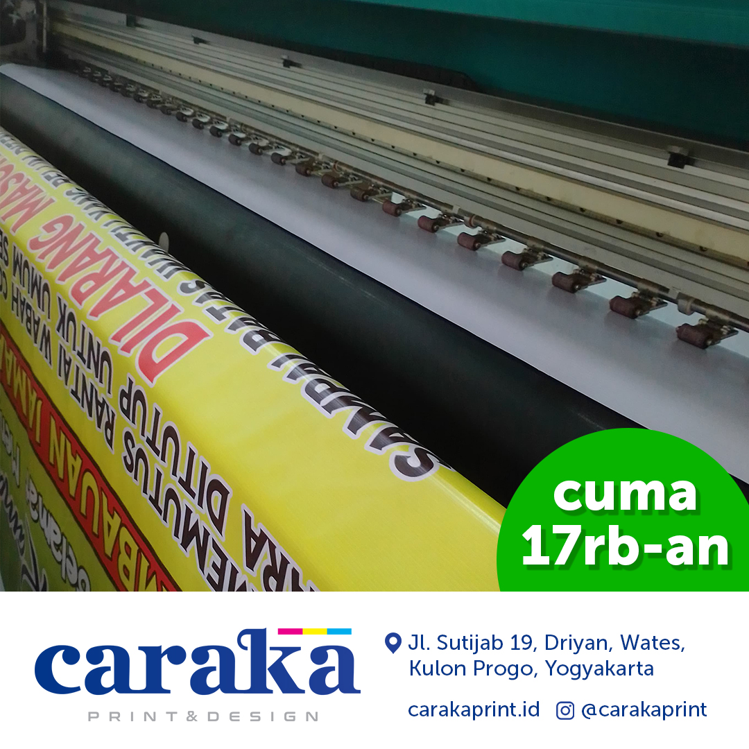 Jasa Cetak Spanduk Flexy 280gr