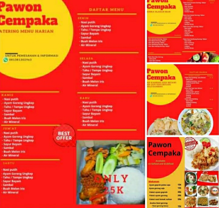 Katering menu harian