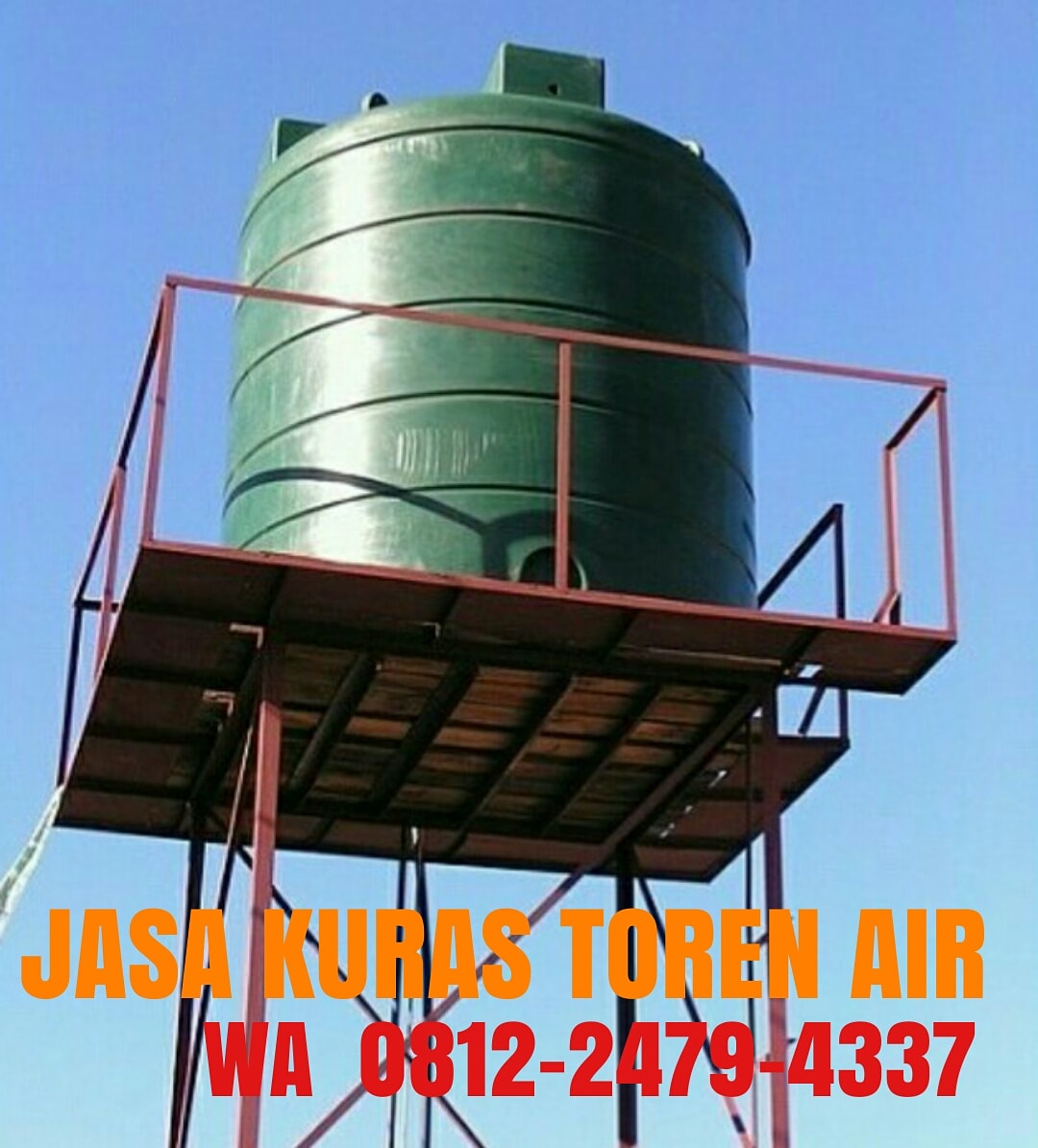Melayani jasa pembersihan ten air
