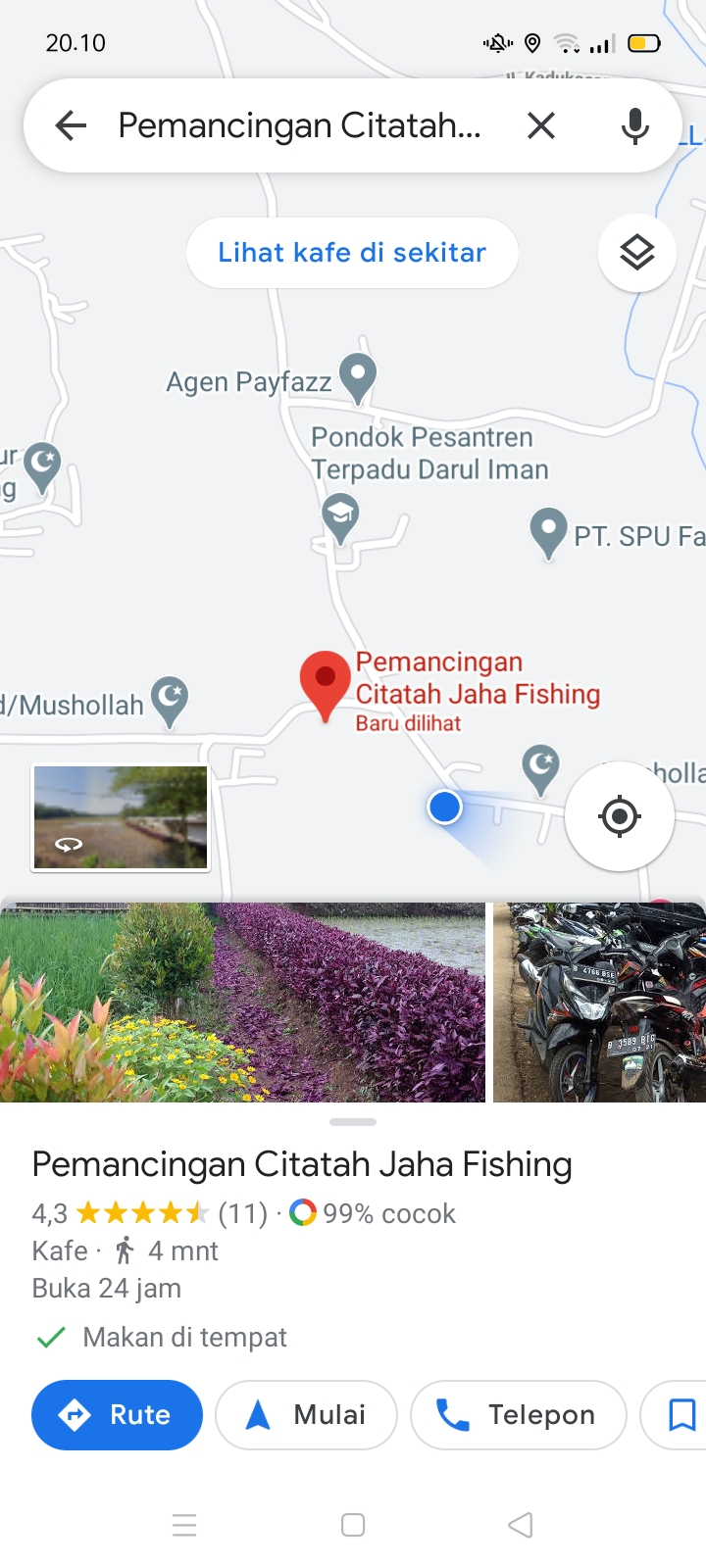 Kolam pemancingan Citatah Jaha Fishing