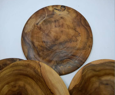 Piring Kayu Akar