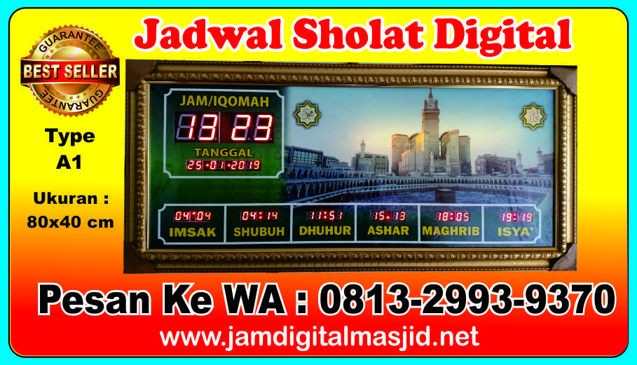 Jam Digital Masjid 