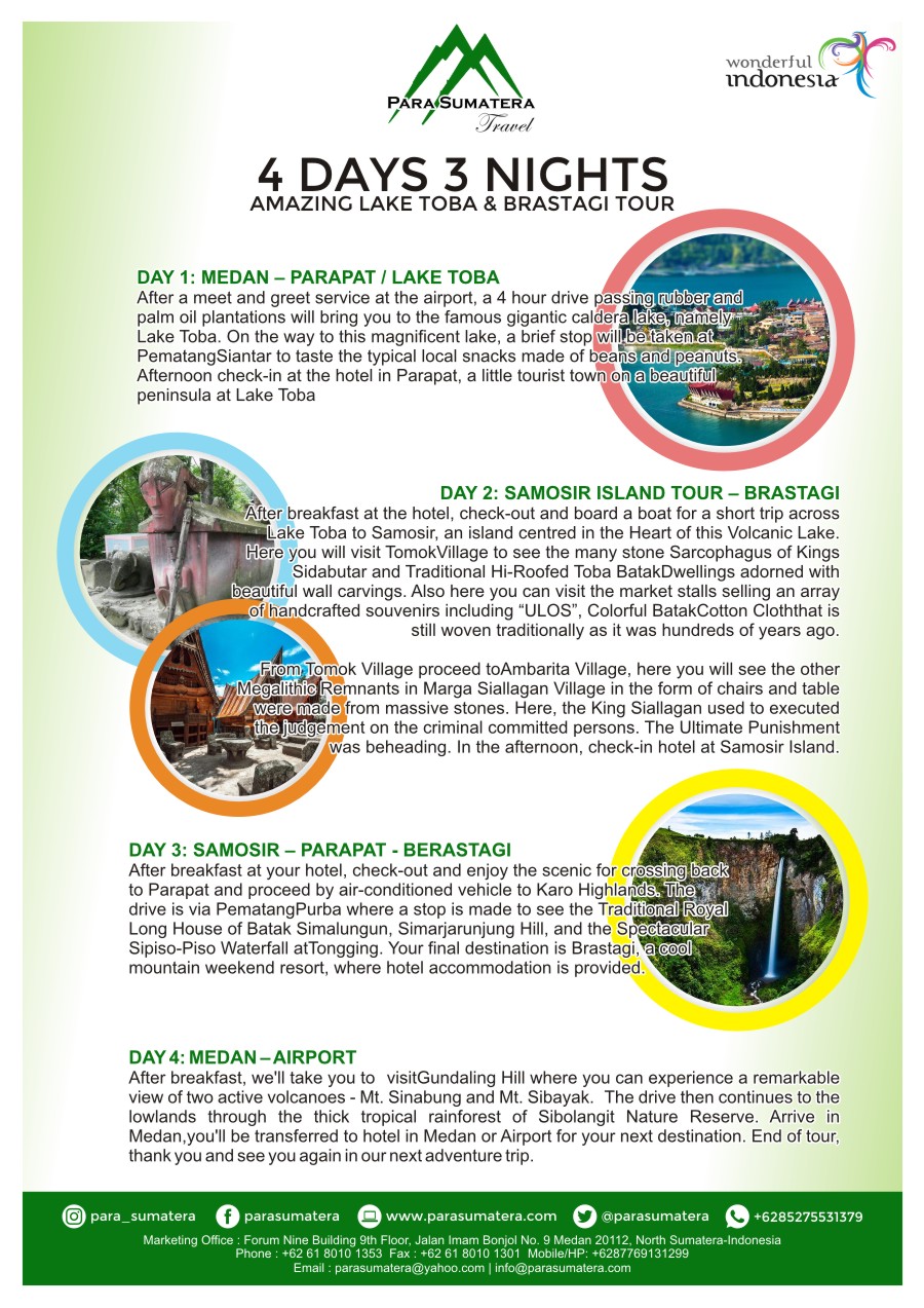 North Sumatra Highlight Package Tour