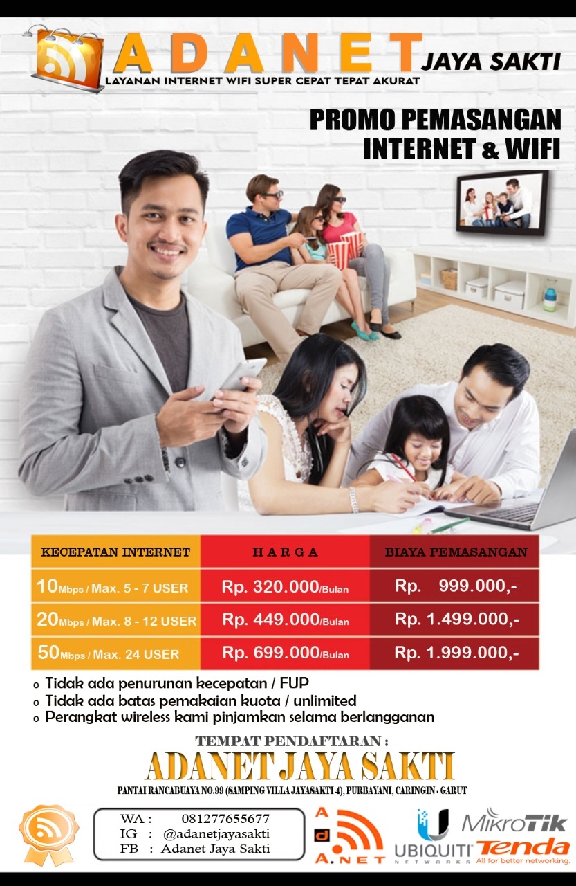 Penyedia Jasa Layanan Internet &amp; Wifi