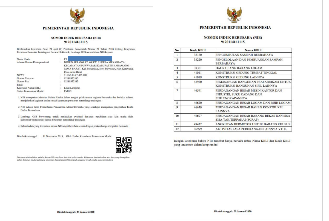 Jasa Pengurusan PT dan Perizinan