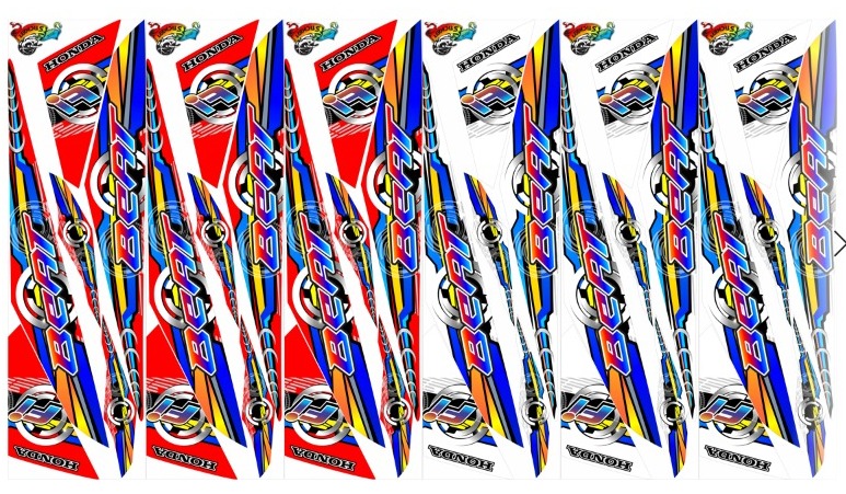 striping variasi/decal motor