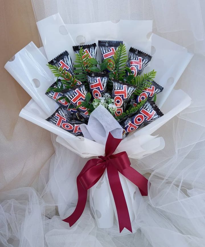 Buket coklat 