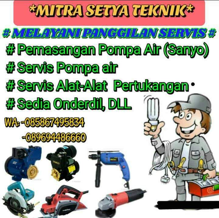 servise alat2 rumah tangga dan pertukangan