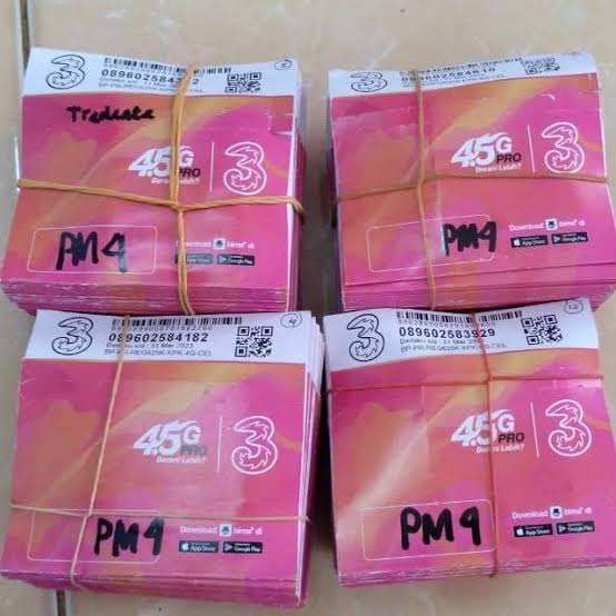 Kartu tri 22gb