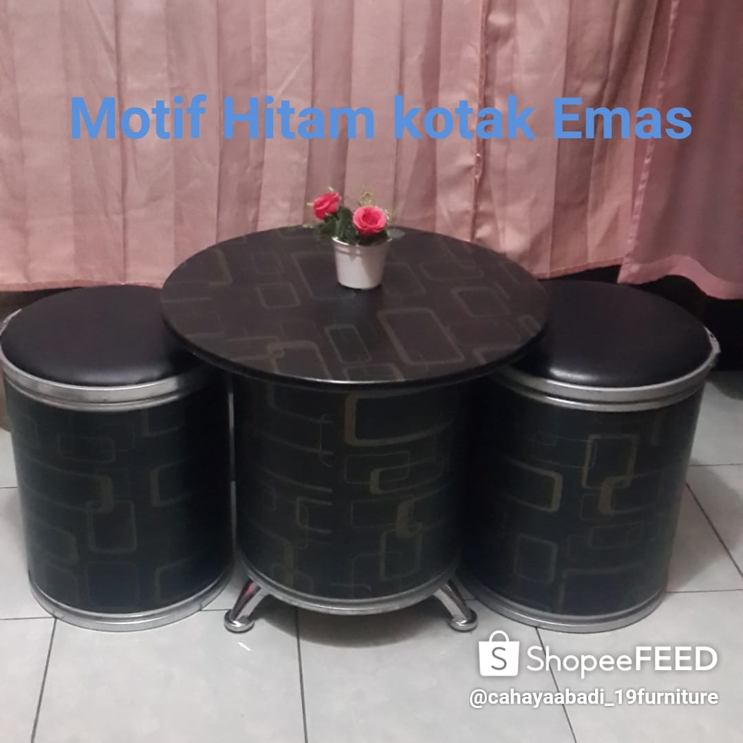 Kursi Meja Bulat Kekinian