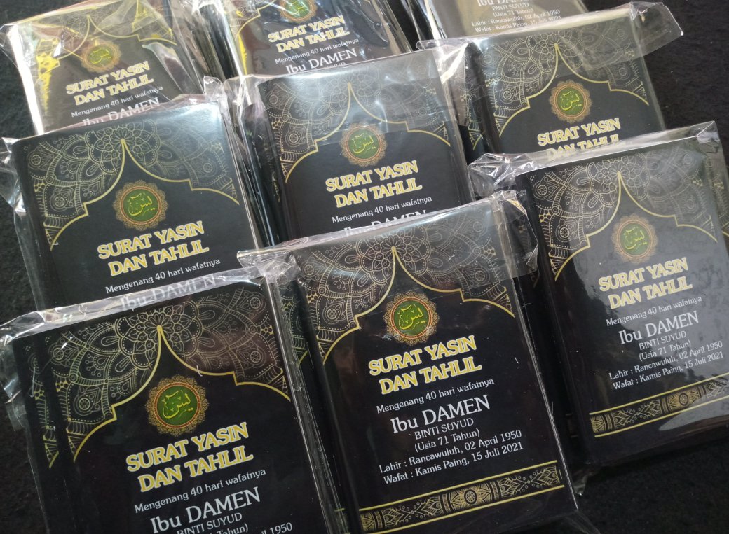 Buku yasin banjarnegara