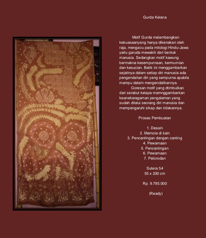 Batik pesona borobudur
