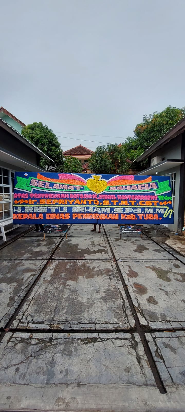 Karangan Bunga Lampung ( Papan Bunga Tasyakuran)