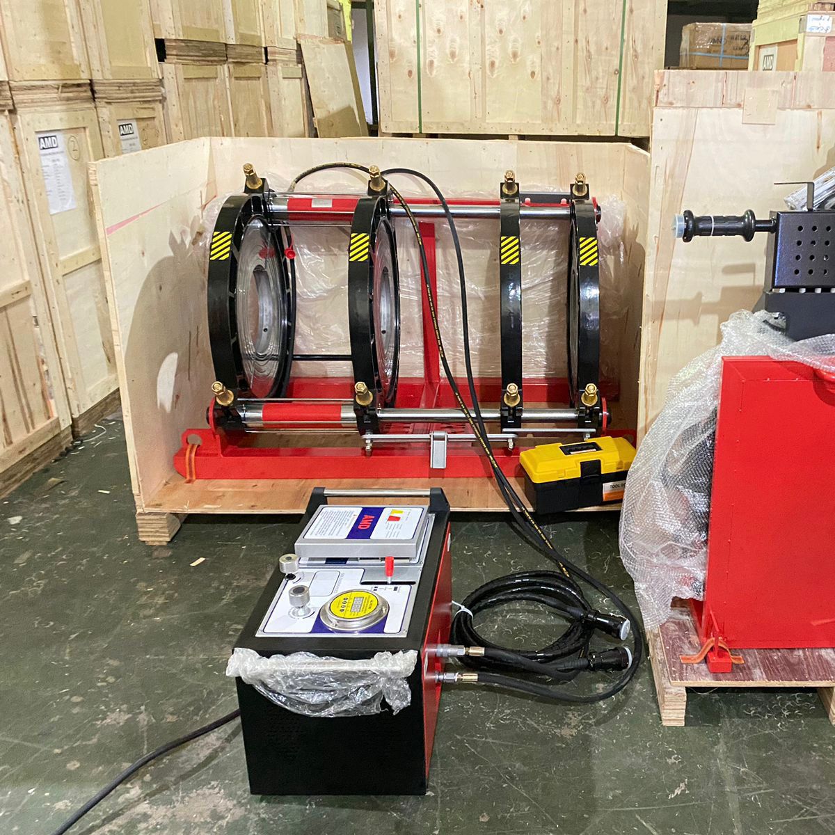 Mesin Pipa hdpe rothenberger SHD 630 Hydraulic