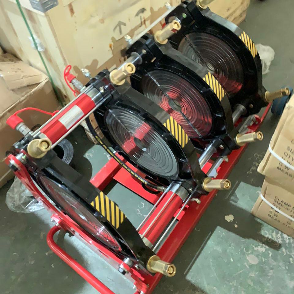 Mesin Las pipa hdpe Shd 355 pemanas pipa hdpe hidrolik
