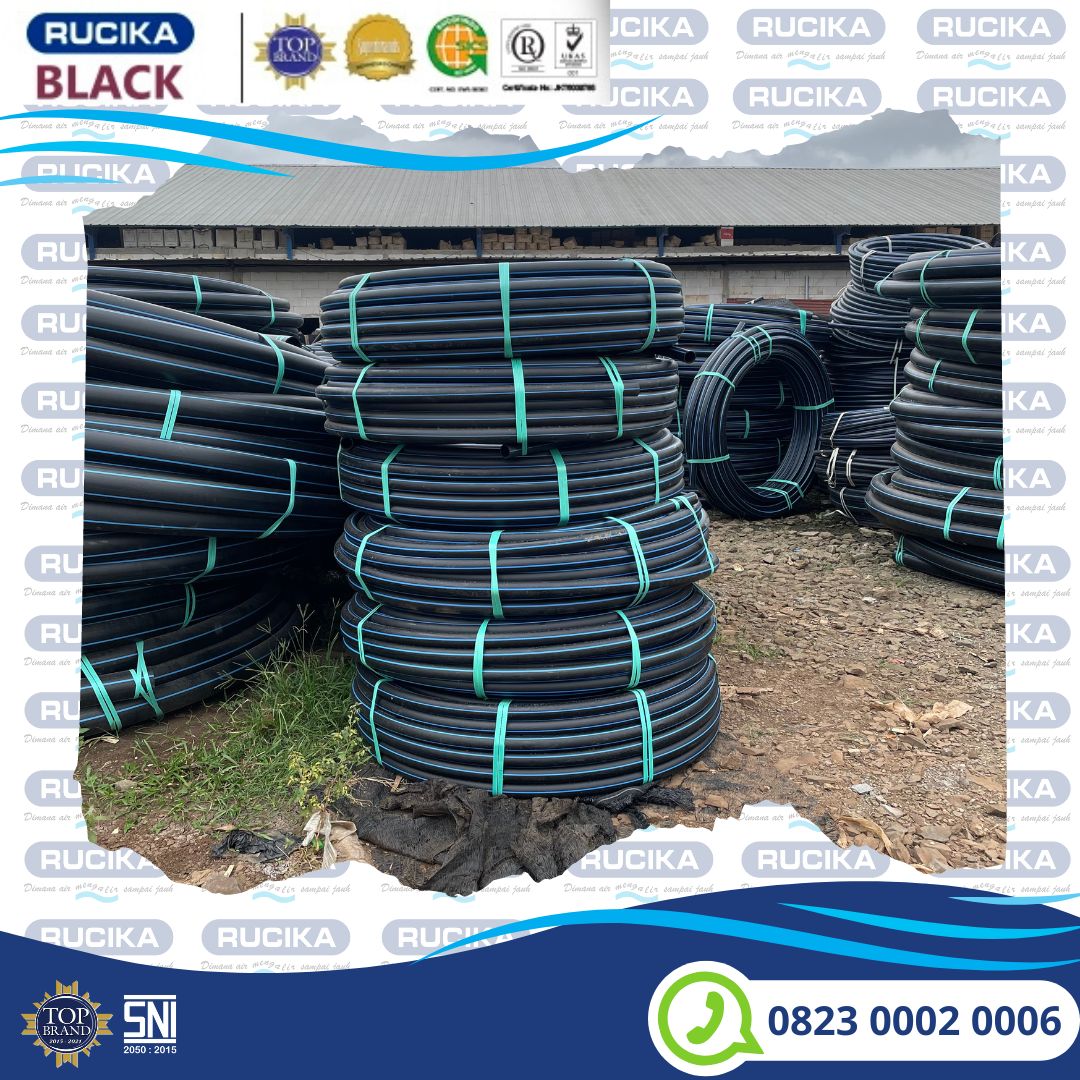 Pipa hdpe 2 inch Pe 100 Roll 100 meter