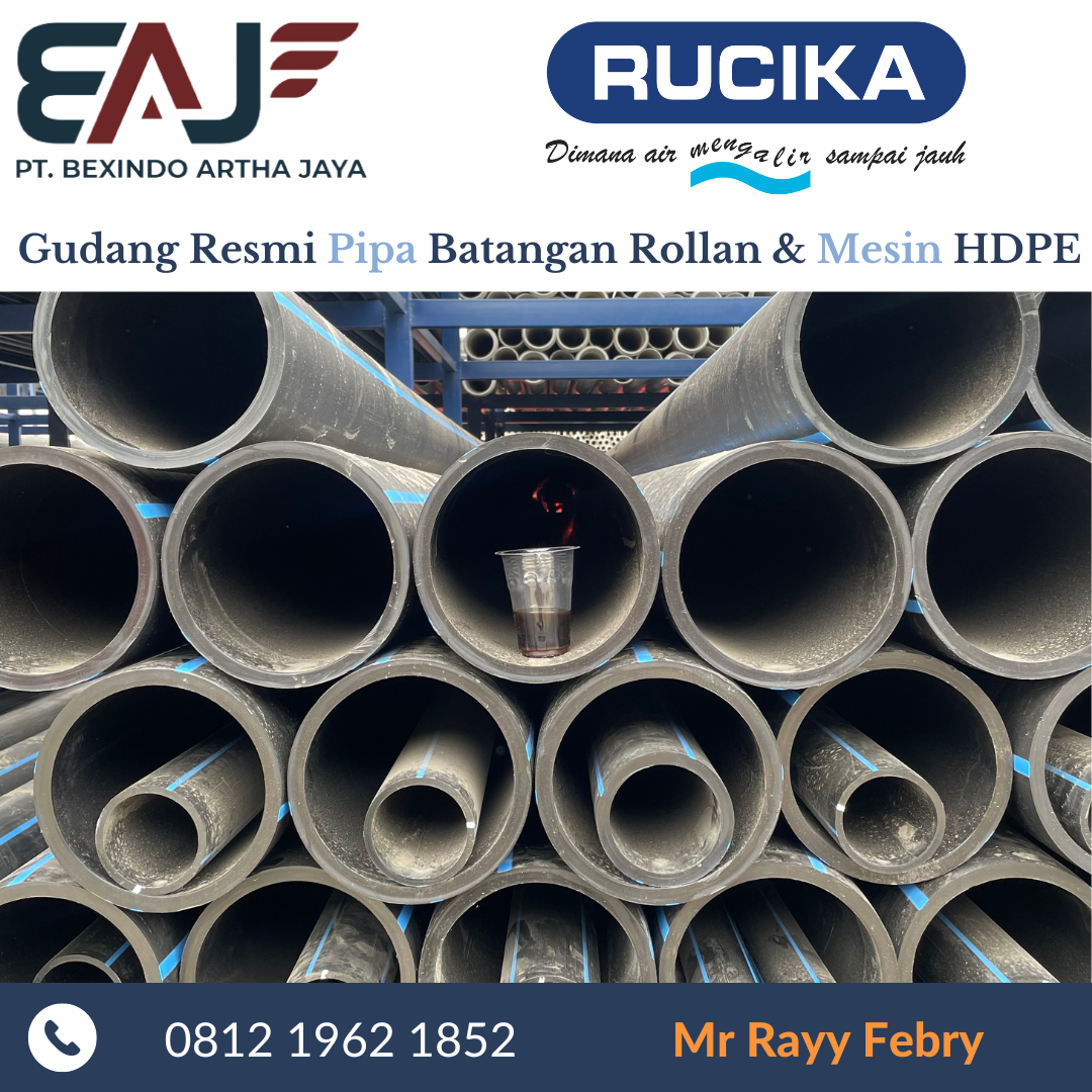 Pipa HDPE Distributor Resmi Murah | 10 Inch | 12 Inch | 14 Inch  | Pipa Murah 