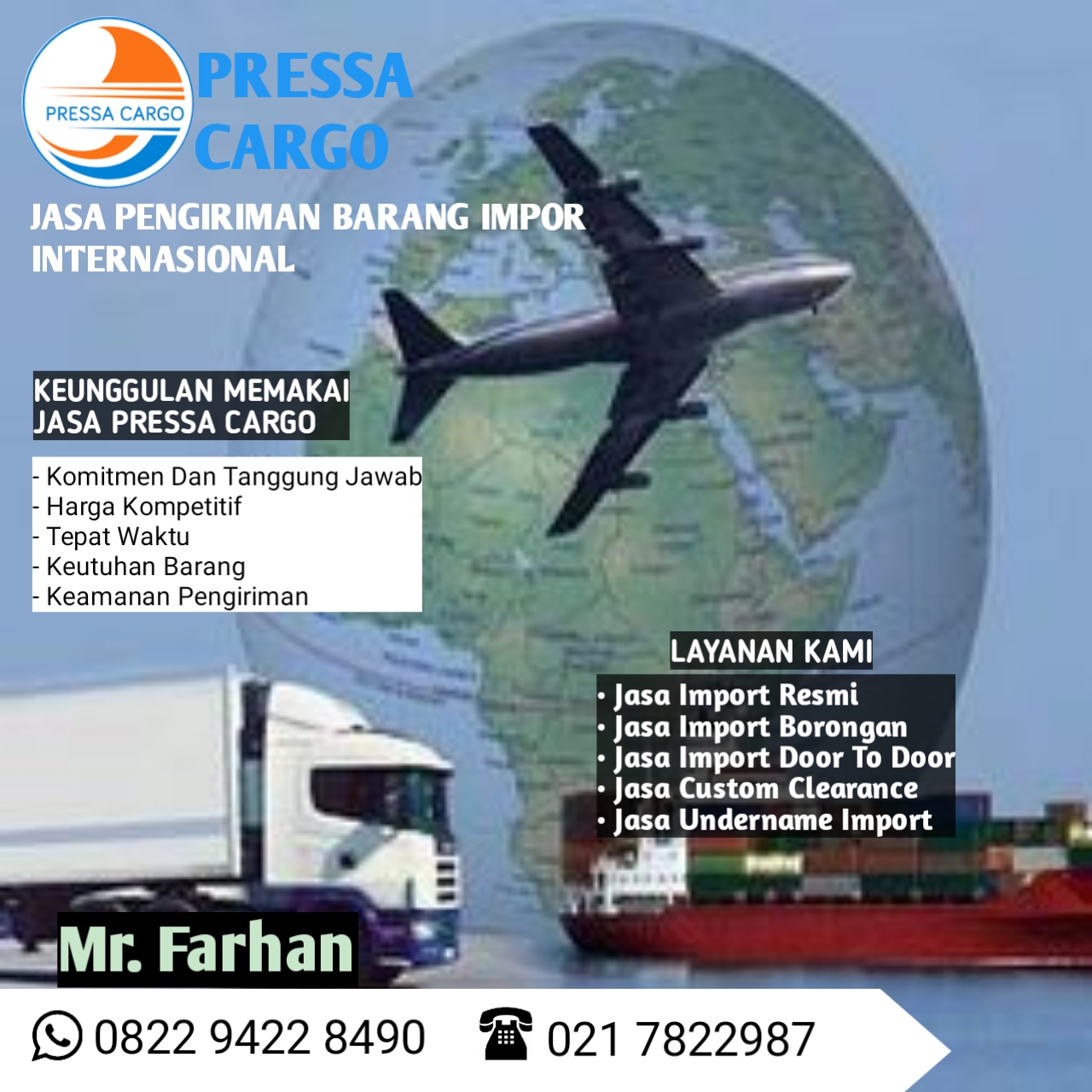 Jasa Freight Forwarder Indonesia