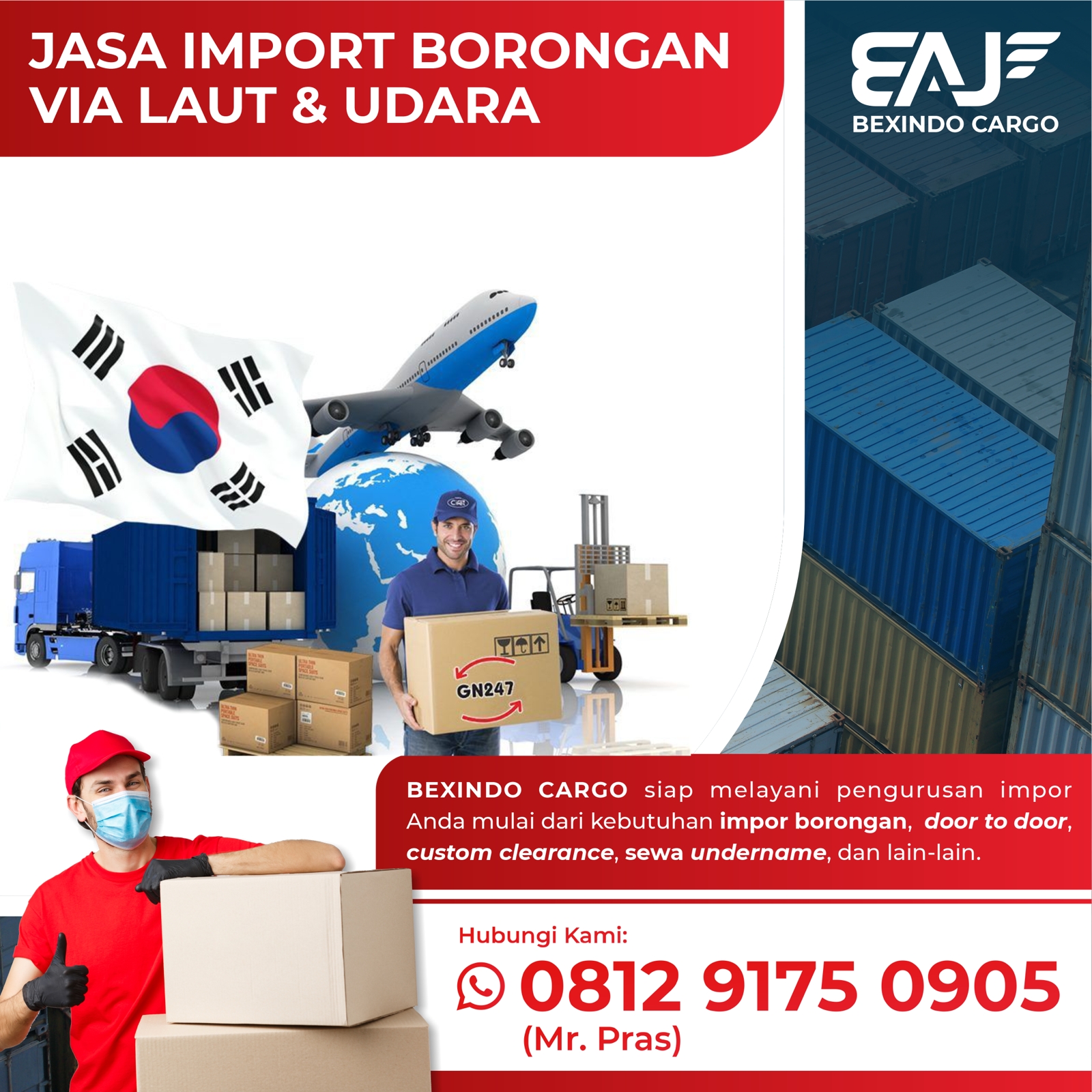 Forwarder Jasa Import Alat Kesehatan Bebas Pajak