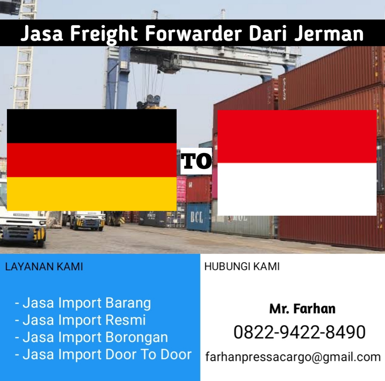 Kargo Jasa Import Barang dari Singapore Mudah dan Tepat waktu