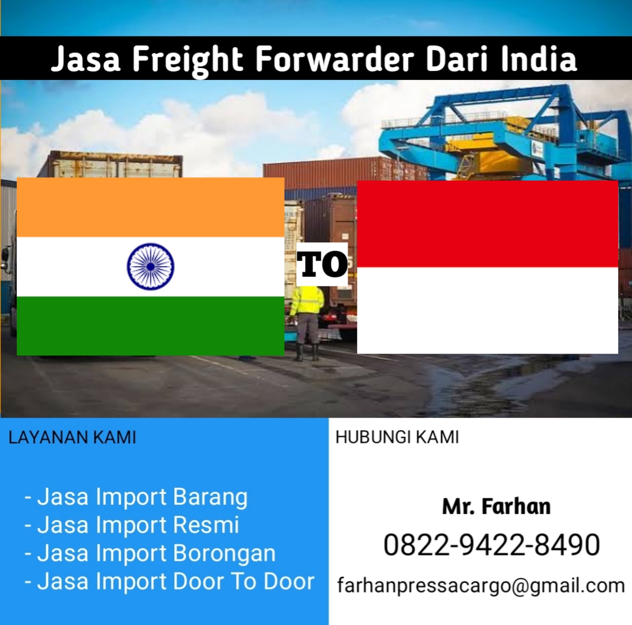Jasa Impor Resmi - Forwarder Import Barang Resmi 