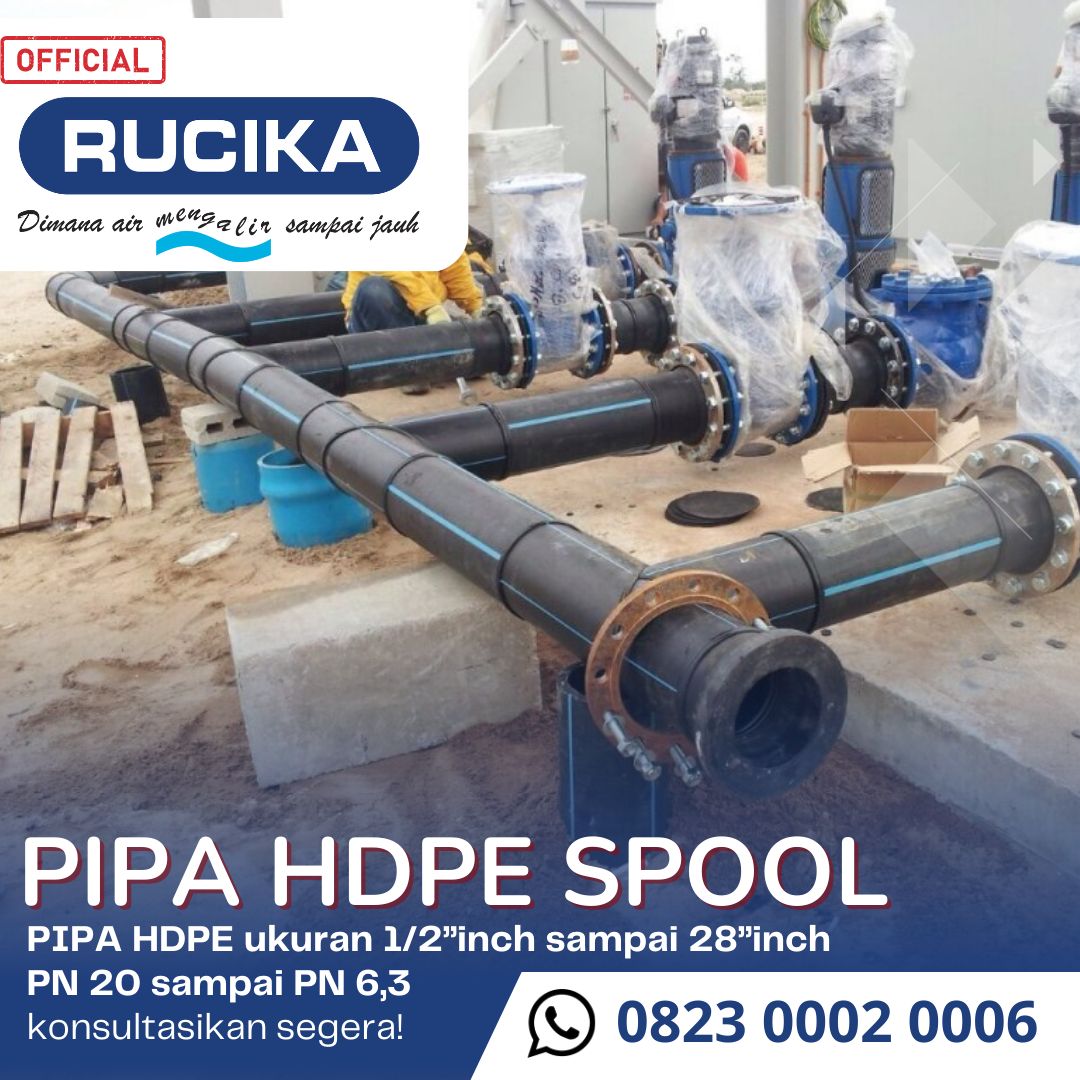 Pipa Hdpe Spool ukuran 16 inch All ssssss Hdpe