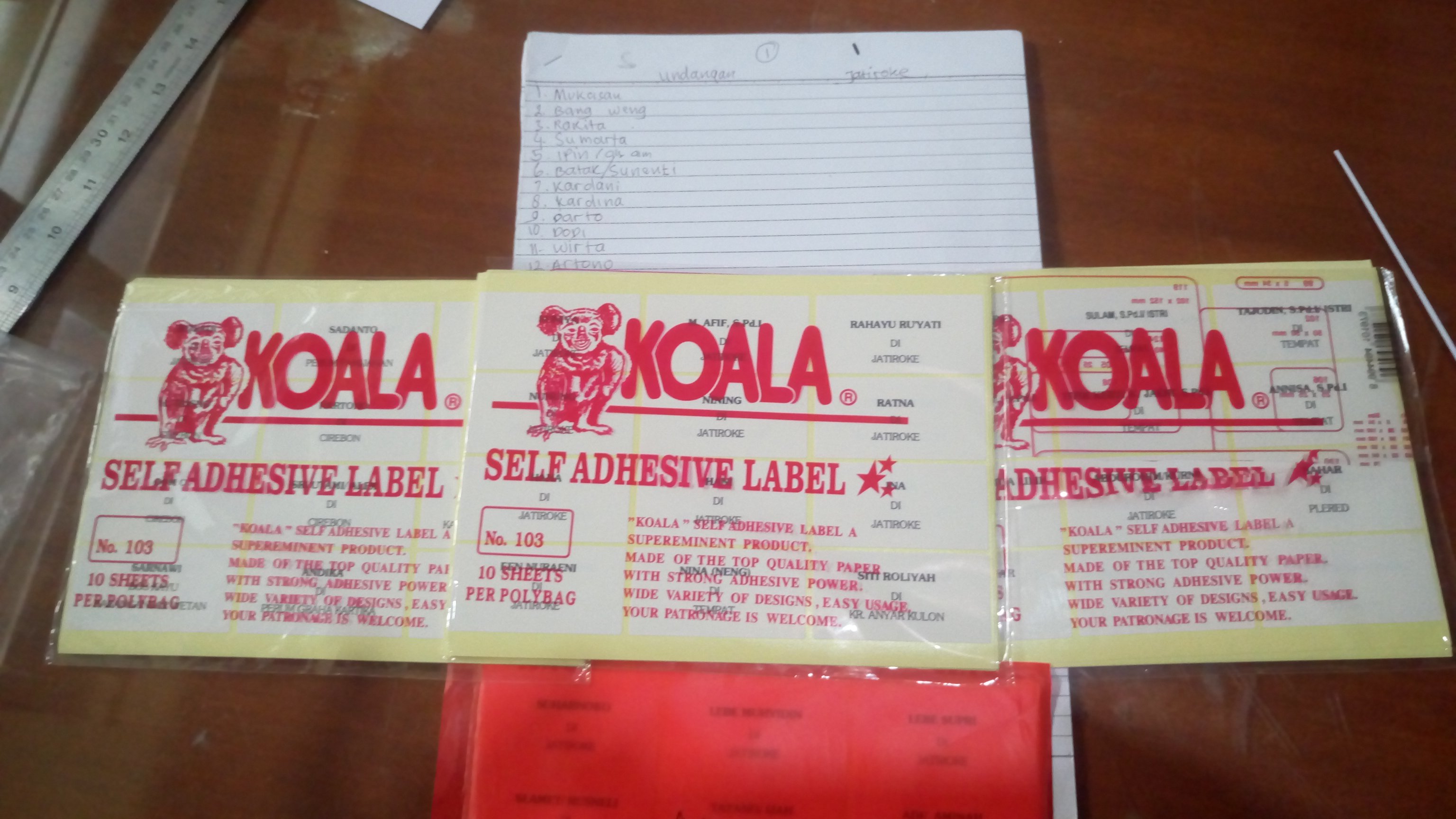 Cetak ID Card