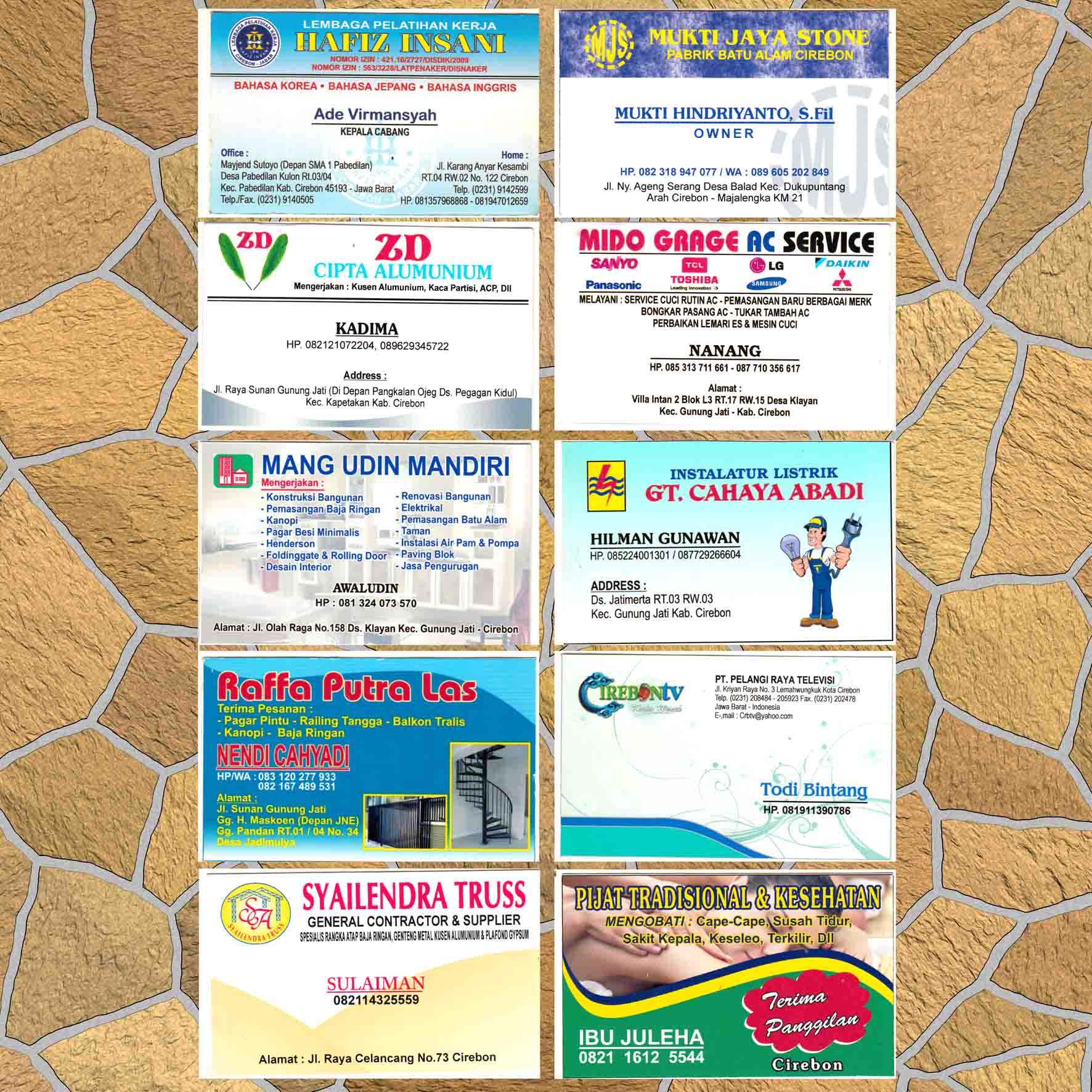 Sticker Nama Undangan
