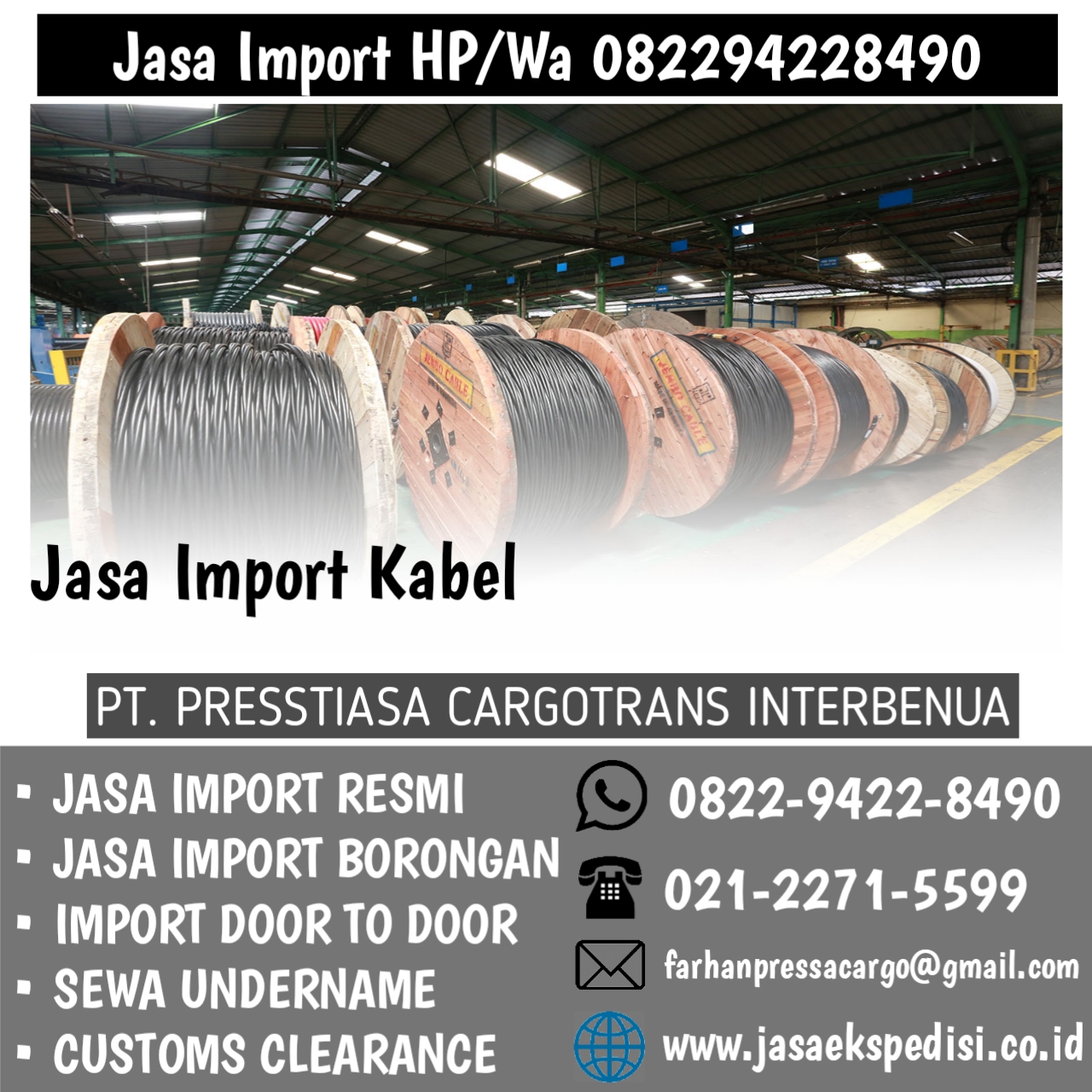 Jasa Import dari China Door To Door