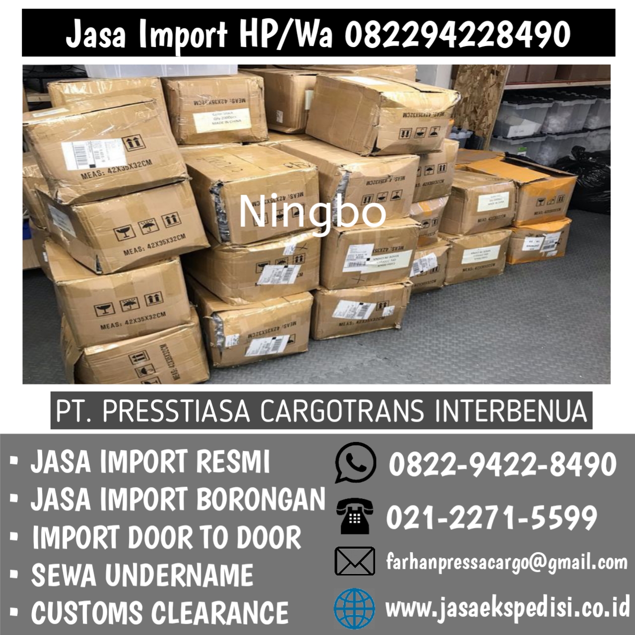 Jasa Import Dari Malaysia Door to Door