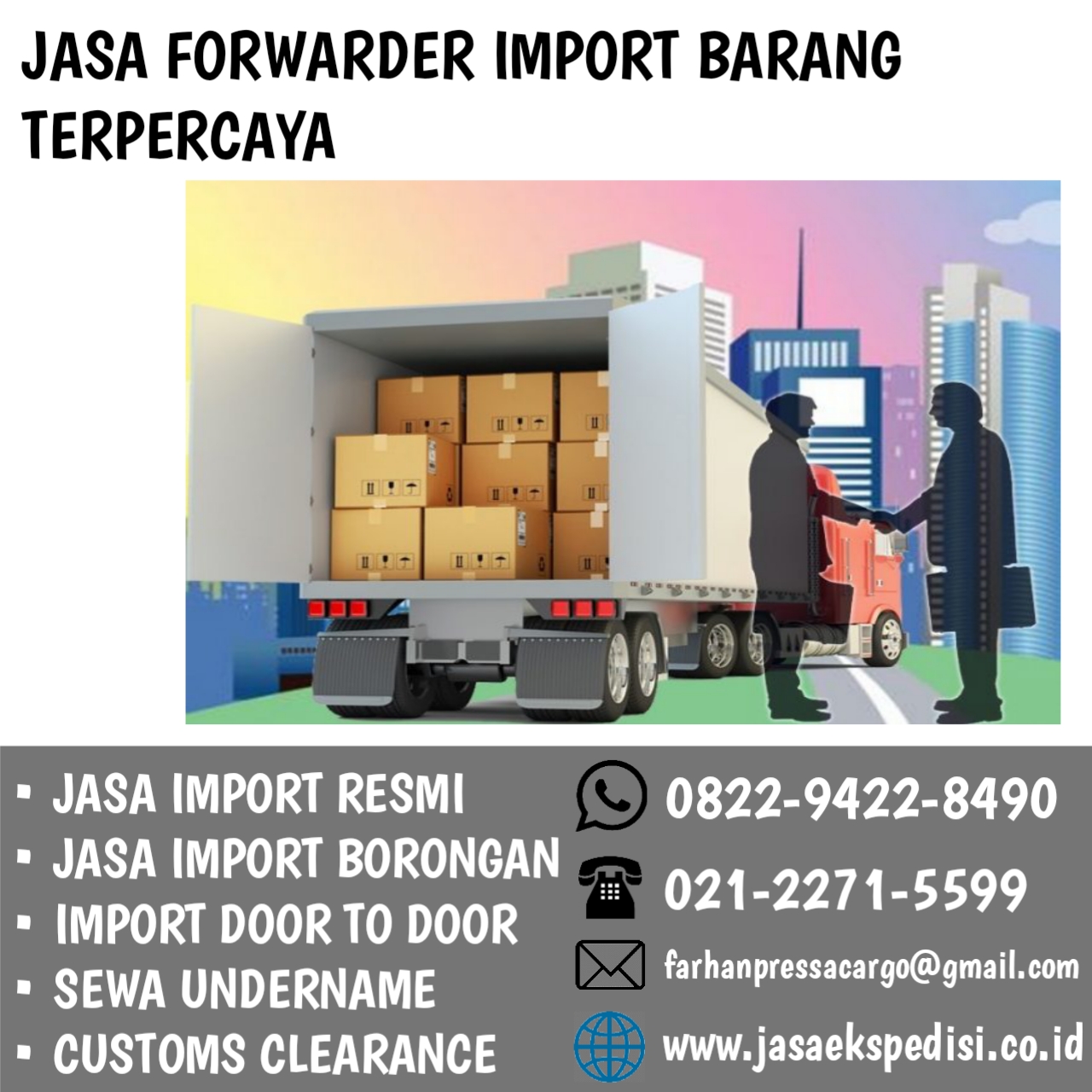 Jasa Forwarder Singapore Jakarta Terbaik - PRESSA CARGO