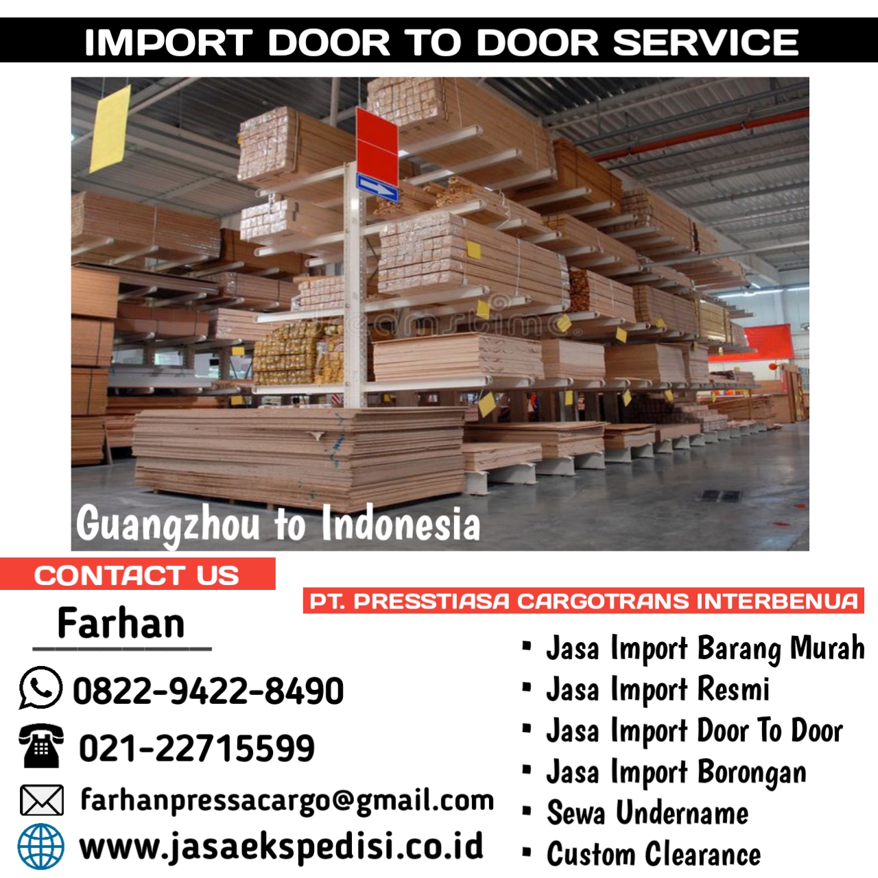 Forwarder China indonesia Termurah