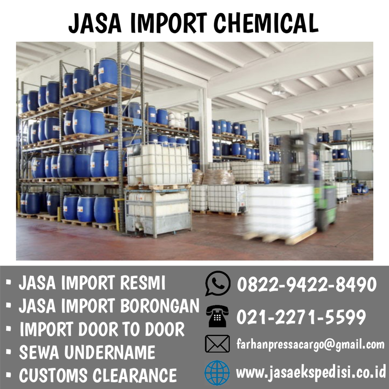 Jasa Import Taiwan ke Jakarta Murah - 082294228490
