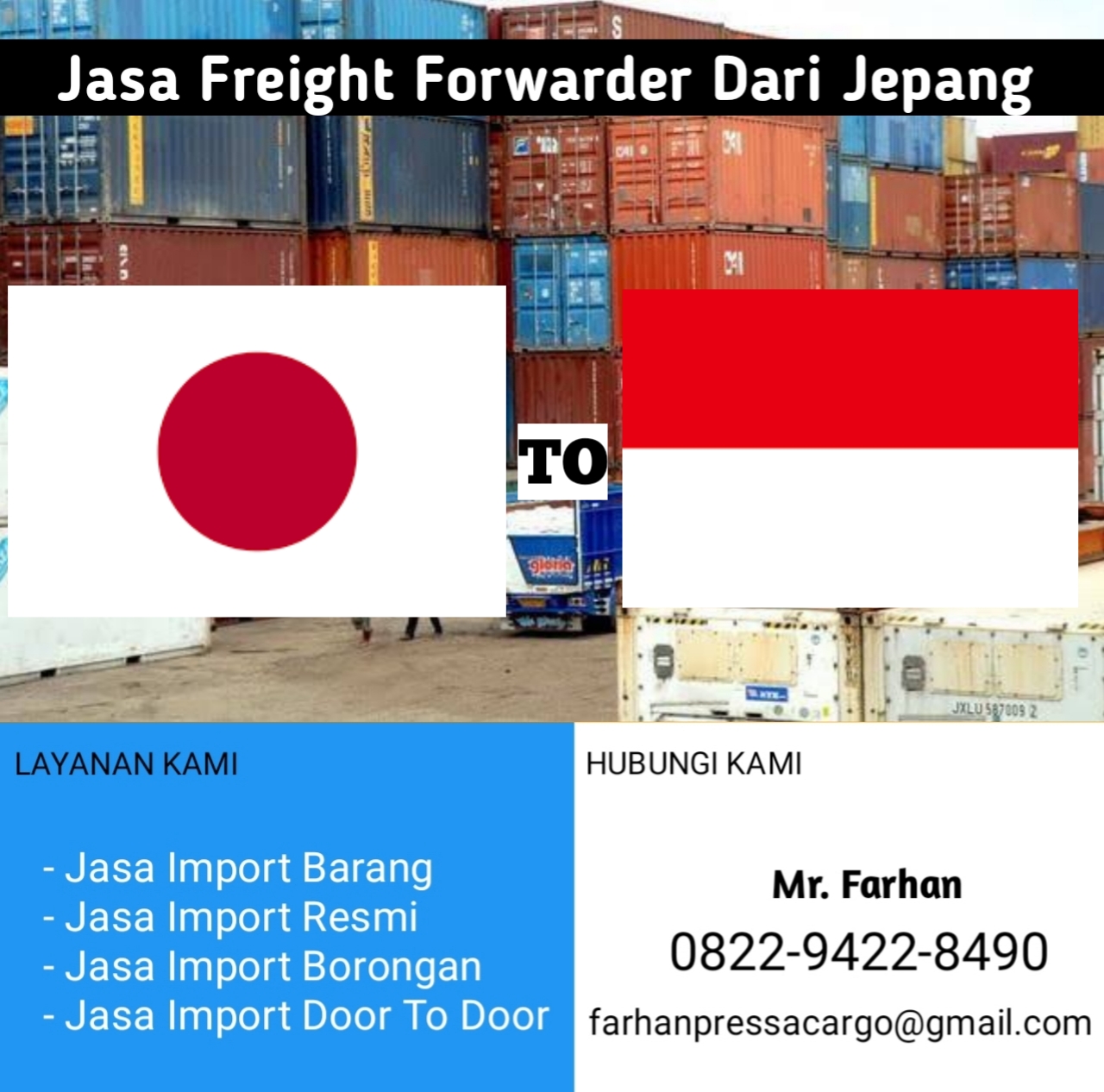 Jasa Import Malaysia Ke Indonesia - Terpercaya Harga terbaik