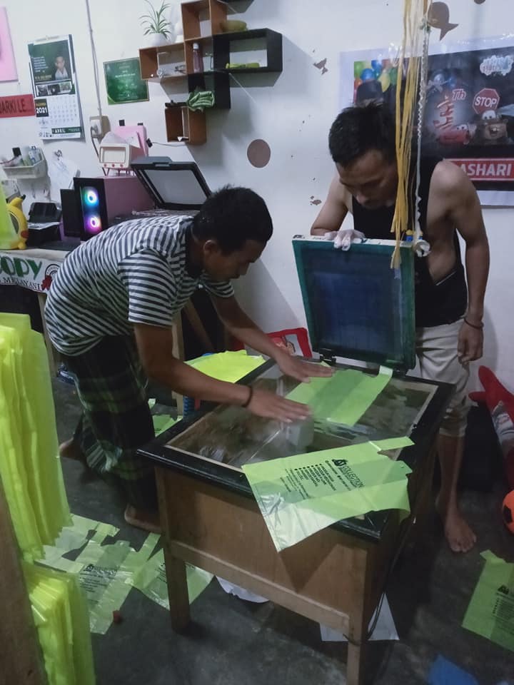 Sablon Plastik Olshop