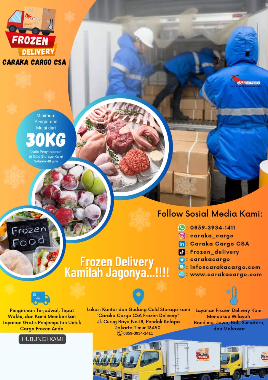 Caraka Cargo CSA Frozen Delivery