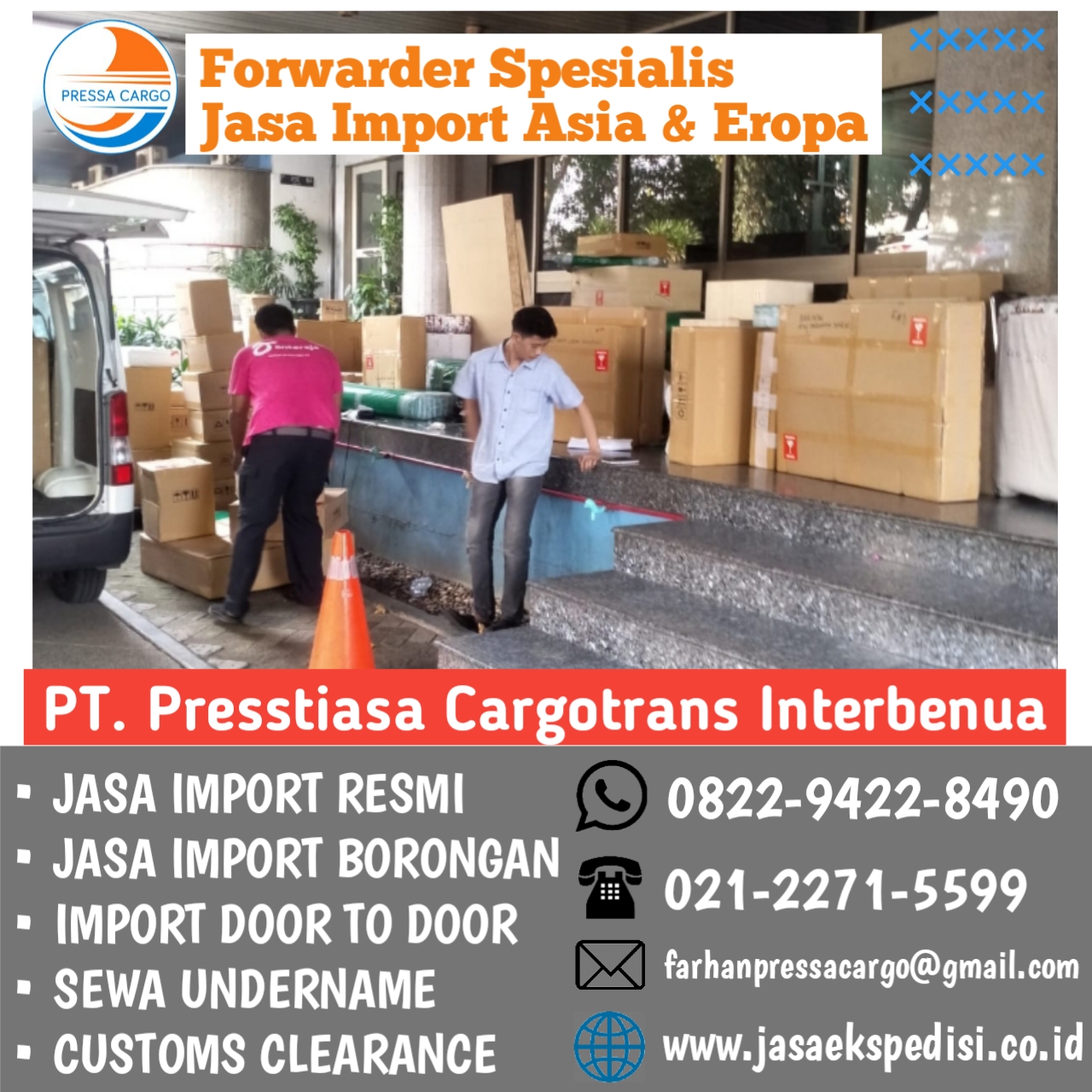 Jasa Kirim Barang Import From Italia - Forwarder Door To Door Italia To Indonesia